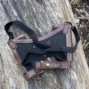 RFB Double Sword Back Harness - Brown and Black