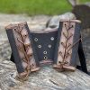 RFB Double Sword Back Harness - Brown and Black