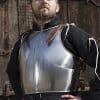 Milanese Armor Cuirass - Polished - 19 Gauge Steel
