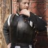 Milanese Armor Cuirass - Epic Dark Finish - 19 Gauge Steel