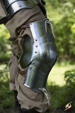 Floating Knee Armor (Poleyns) - 19 Gauge Steel