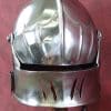 Gothic Sallet Helmet - Steel Finish