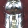 Gothic Sallet Helmet - Steel Finish