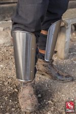 RFB Leg Protection Set - Steel Greaves - 19 Gauge