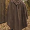 Ready For Battle Hooded Cloak - Brown