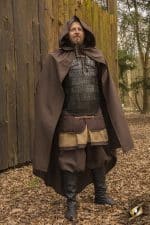 Ready For Battle Hooded Cloak - Brown
