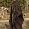 Godfrey Cape - Twill - Dark Brown