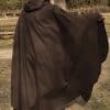 Godfrey Cape - Twill - Dark Brown