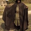Godfrey Cape - Twill - Dark Brown