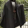 Godfrey Cape - Wool - Black