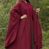 Godfrey Cape - Wool - Dark Red
