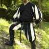 Landsknecht Shirt - Black and Off-White