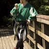 Landsknecht Shirt - Green and Off-White
