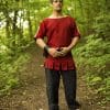 Roman Tunic - Dark Red