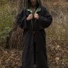 Magician Robe - Black and Light Green
