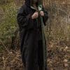 Magician Robe - Black and Light Green