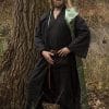 Magician Robe - Black and Light Green