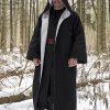 Magician Robe - Black and Silver