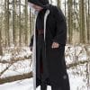 Magician Robe - Black and Silver