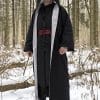 Magician Robe - Black and Silver