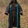 Magician Robe - Black and Dark Green