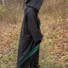 Magician Robe - Black and Dark Green