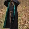 Magician Robe - Black and Dark Green