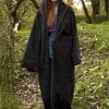 Magician Robe - Black and Dark Blue