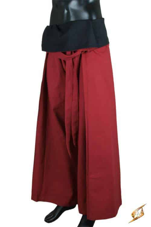 Samurai Pants - Red and Black