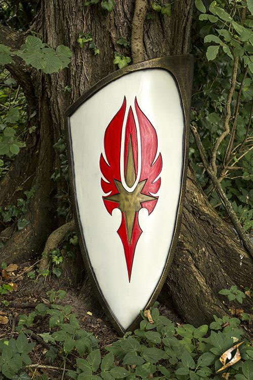 Elven Shield - Red - Foam Shield