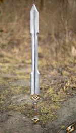 Dwarf Double Edge Long Blade Sword- 41.5'' - Foam Sword