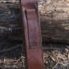 Medieval Cutlery Set with Leather Pouch Case - Brown