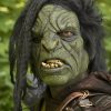 Orc Brute with Hair Mask - Green