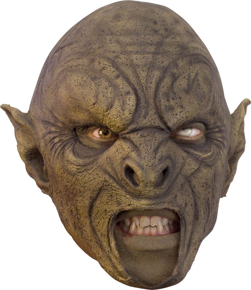 Carnal Orc Mask - Brown