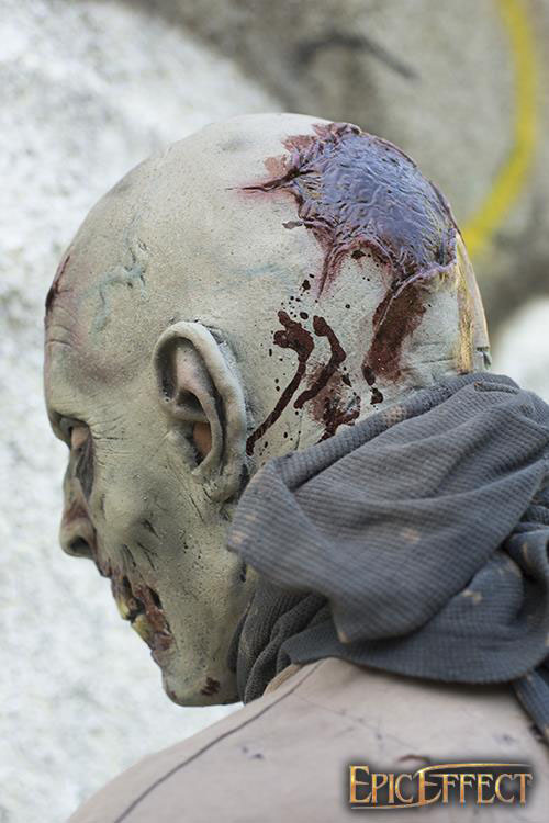 Scarface Zombie Mask - Gray