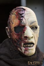 Half Face Zombie Mask