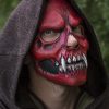 Skull Trophy Mask - Red