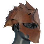 Assassins Leather Helmet - Brown