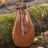 Compass with Leather Pouch