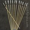 Medieval Target Arrows x12