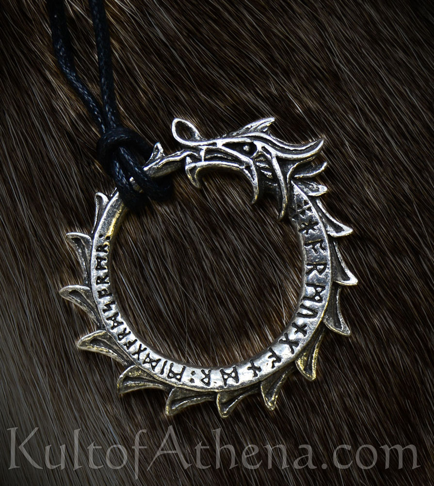 Jormungand Ouroboros Viking Pendant
