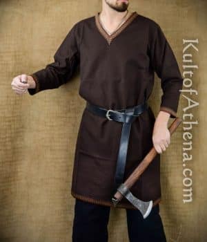 Viking Tunic - Brown - Deepeeka