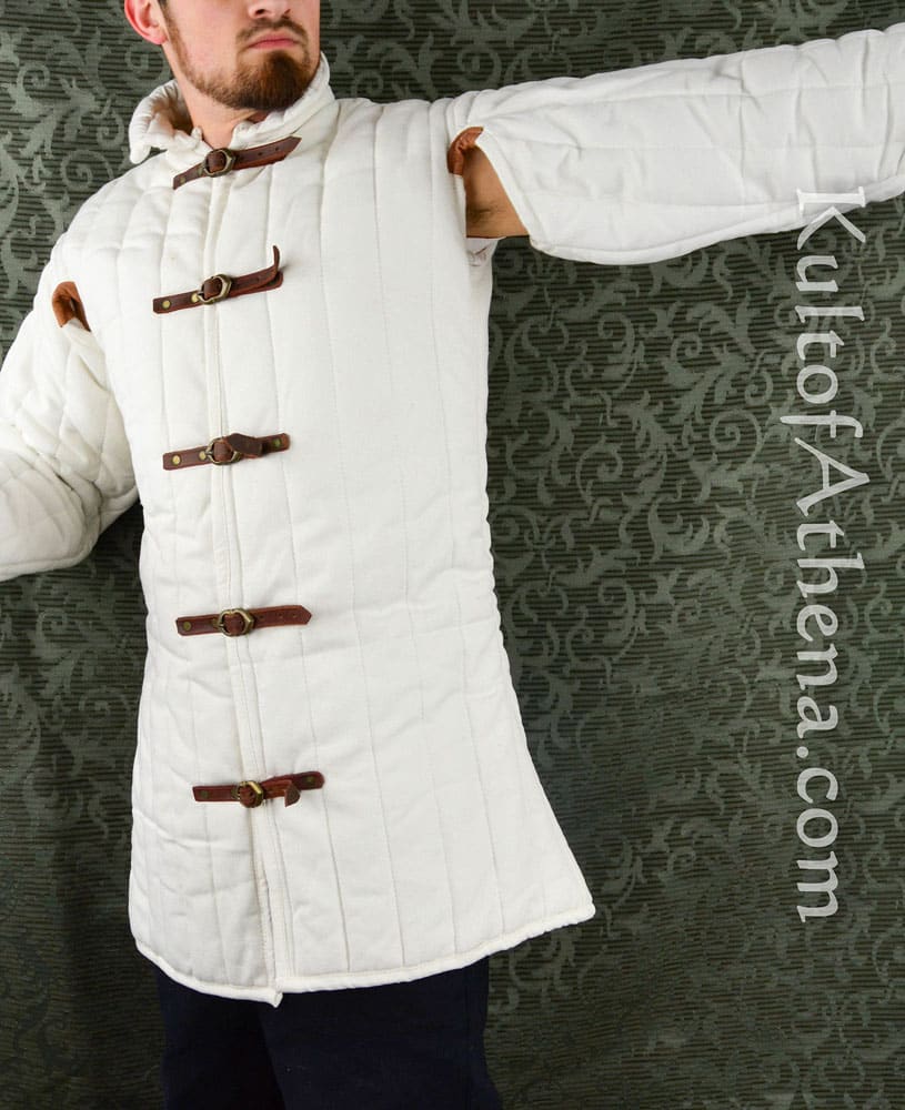 Medieval Light Gambeson - Natural