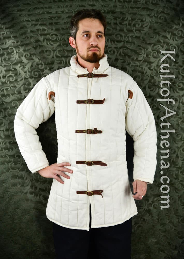 Medieval Light Gambeson - Natural