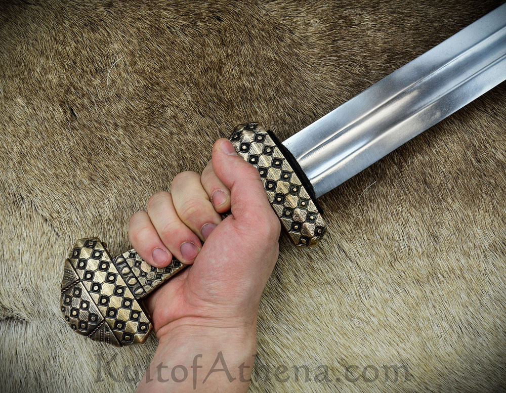 Bronze Hilt Viking Sword