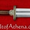 Scandinavian Vendel Chieftain's Sword - Tin Plated with Brass Hilt Accents