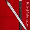 Scandinavian Vendel Chieftain's Sword - Tin Plated with Brass Hilt Accents