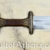 Scandinavian Vendel Chieftain's Sword - Brass Hilt with Tin Plated Accents