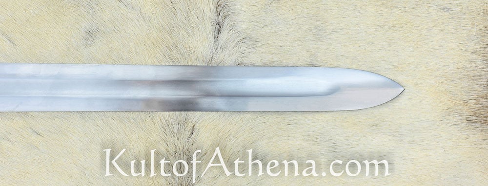 Scandinavian Vendel Chieftain's Sword - Brass Hilt with Tin Plated Accents
