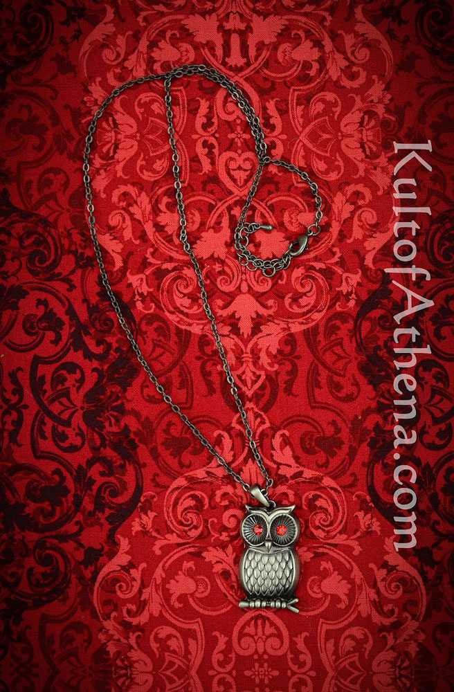 Owl of Athena Pendant